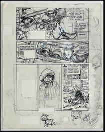 Régis Loisel - Planche 91 Peter Pan, l'Envers du décor - Planche originale