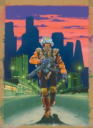 Manchu - Heavy Metal : Killing Teknology - Couverture originale