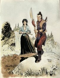 TaDuc - Chinaman and Ada - Illustration originale