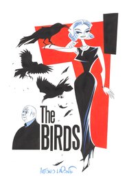 Antonio Lapone - Antonio Lapone - The Birds - Illustration originale