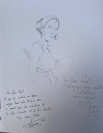 Christophe Ansar, illustration originale, Colomba, "L"Année des quatre Empereurs, les 100 jours d'Othon".