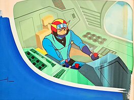 Goldorak, Alcor dans son cockpit