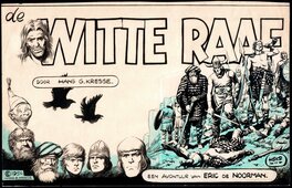 Hans Kresse - Eric de Noorman V32 De Witte Raaf - cover - Couverture originale