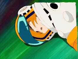 Albator, Ramis Cellulo de Production, master background (Toei Animation, 1978)