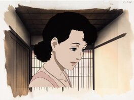 Satoshi Kon - Millennium Actress, Chiyoko Fujiwara, cellulo de production et fond originaux (Madhouse, 2001) - Œuvre originale