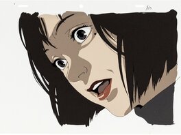 Satoshi Kon - Millennium Actress, Chiyoko Fujiwara, cellulo de production original n° A13, (Madhouse Inc., 2001) - Œuvre originale