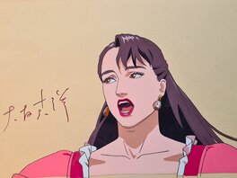 Satoshi Kon - Memories Magnetic Rose Eva Friedel, cellulo et doga de production originaux (Madhouse, 1995) - Œuvre originale