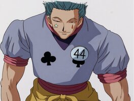 Yoshihiro Togashi - Hunter x Hunter Hisoka Morow Episode #23 Season 1 Production Cel A-19, Matching Douga (Animax, 2000) - Œuvre originale