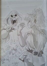 Michel Weyland - Dessin de Michel weyland - Planche originale