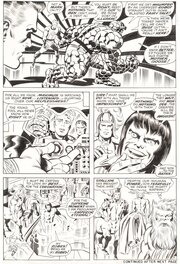 Jack Kirby - Fantastic Four 83 - Page 3 - Planche originale
