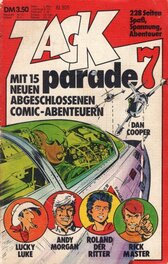 Couverture du magazine allemand Zack Parade #7 Couverture du magazine allemand Zack Parade #7