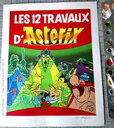 Astérix SUR LA PLANCHE À DESSIN Astérix SUR LA PLANCHE À DESSIN