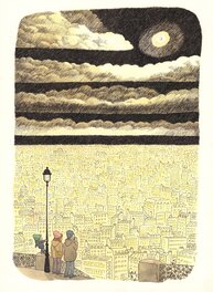 Aude Picault - Moi Je, Quarantaine - Illustration originale