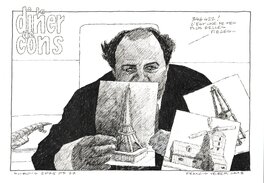 Stéphane Dubois - Stéphane Dubois - Le dîner de cons - Illustration originale