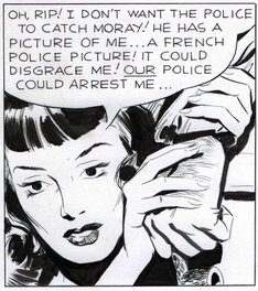 Rip Kirby daily strip du 2 mai 1947 (extrait) Rip Kirby daily strip du 2 mai 1947 (extrait)