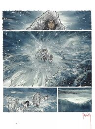 Jean-Paul Krassinsky - Krassinski - De pierre et d'os - Planche originale