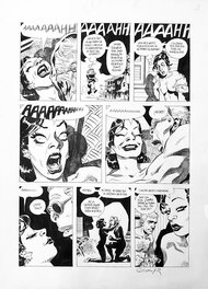 Domingo Mandrafina - La Grande Arnaque 2 - L'Iguane - Planche originale