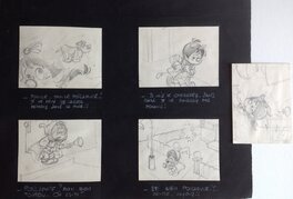 Le lot de 5 cases de Claude Marin Le lot de 5 cases de Claude Marin