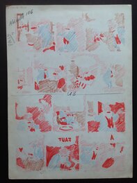 Planche 10 de Mireille avec la couleur et indication au dos Planche 10 de Mireille avec la couleur et indication au dos