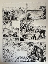 Arranz, Wangaroo, episode 2, planche n°2, YPS#94, 1980.