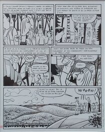 Michel Rabagliati - Paul a un travail d'été - Planche originale