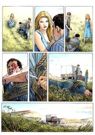 Olivier Berlion - Page originale 72 du tome 3 d 'Agata - Planche originale