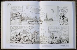 Demi-Page 25A originale publiée dans l'ouvrage "Une vie en dessins" Demi-Page 25A originale publiée dans l'ouvrage "Une vie en dessins"