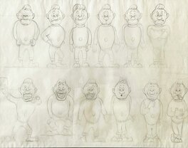 Model sheet 3 Model sheet 3