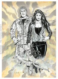 Buck DANNY & LADY X,  F-18