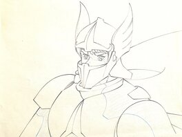 Tomoharu Katsumata - King Arthur, King Arthur, ensemble de 8 dôgas de production originaux (Toei Animation, 1979-1980) - Original art