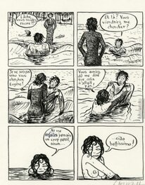 Fred Bernard - L'ivresse du poulpe - planche 131 - Planche originale