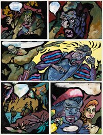 Alberto Breccia - El Dorado, el delirio de Lope de Aguirre, page 8 - Planche originale