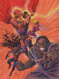 Rodel Noora - Cover Etranges Aventures #7 (89) - Couverture originale