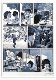 Dominique Bertail - Planche originale 98 Madeleine Résistante Tome 3 - Planche originale