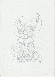 Virginie Augustin - Alim Le Tanneur (Alim de leerlooier) - Original Illustration