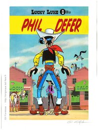 Gil Formosa - LUCKY LUKE  8 bIs - Original Cover