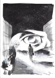 1985 - Illustration originale ex-libris
