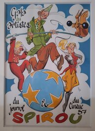 Al Severin - Alec Severin - Hommage Spirou - Illustration originale
