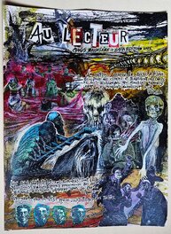 Charles Baudelaire - "AU LECTEUR" planche 1/5
