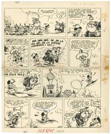 Kiko - Foufi - L'exilir de charme - Planche originale