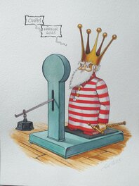 Turf - La Royale pesée - Illustration originale