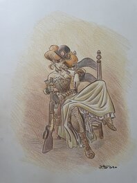Etienne Willem - Les Artilleuses - Miss Winchester - Planche originale