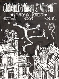 Jean-Christophe Chauzy - Bertineau St Vincent - Original Illustration