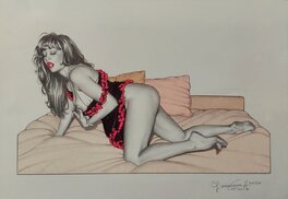 Giovanna Casotto - Auto-Portrait - Planche originale