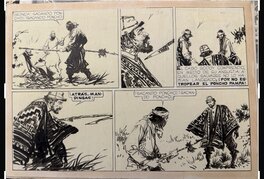 Enrique Rapela - El Huinca - Planche originale