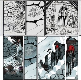 Comparaison des deux versions du 3ème strip Comparaison des deux versions du 3ème strip