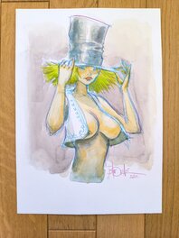 La femme au chapeau La femme au chapeau