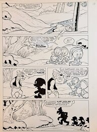 Giulio Chierchini - Zio Paperone e la contesa sci...operata - Planche originale