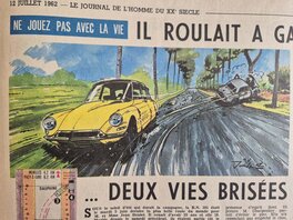 1961/62, Jdm explose la DS à plusieurs reprises dans sa chronique de l'Auto-Journal ! Un laboratoire du crash de bagnoles 1961/62, Jdm explose la DS à plusieurs reprises dans sa chronique de l'Auto-Journal ! Un laboratoire du crash de bagnoles