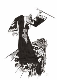 Brüno - Mage arabe - Illustration originale